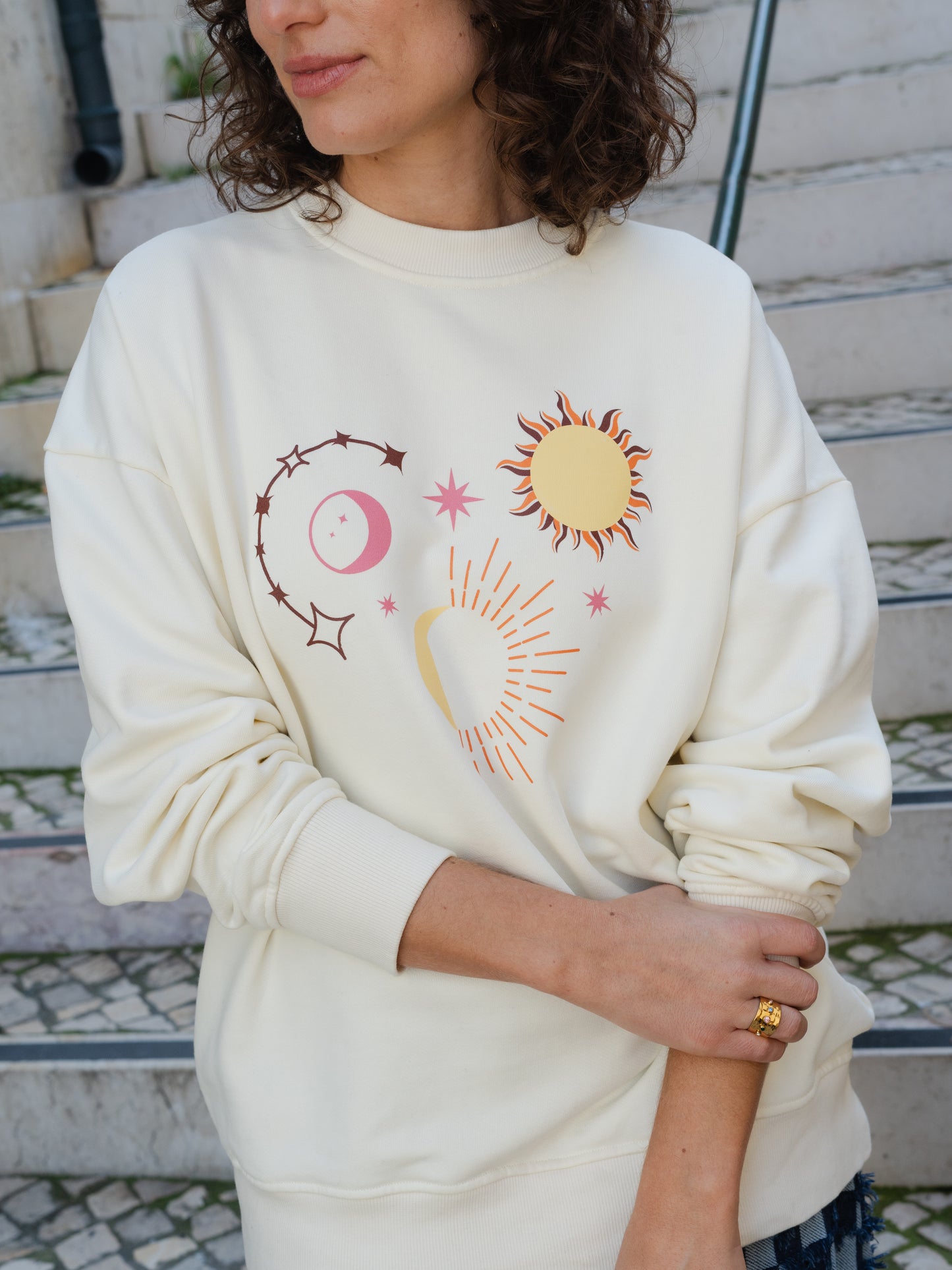 Astra Cream Sweater