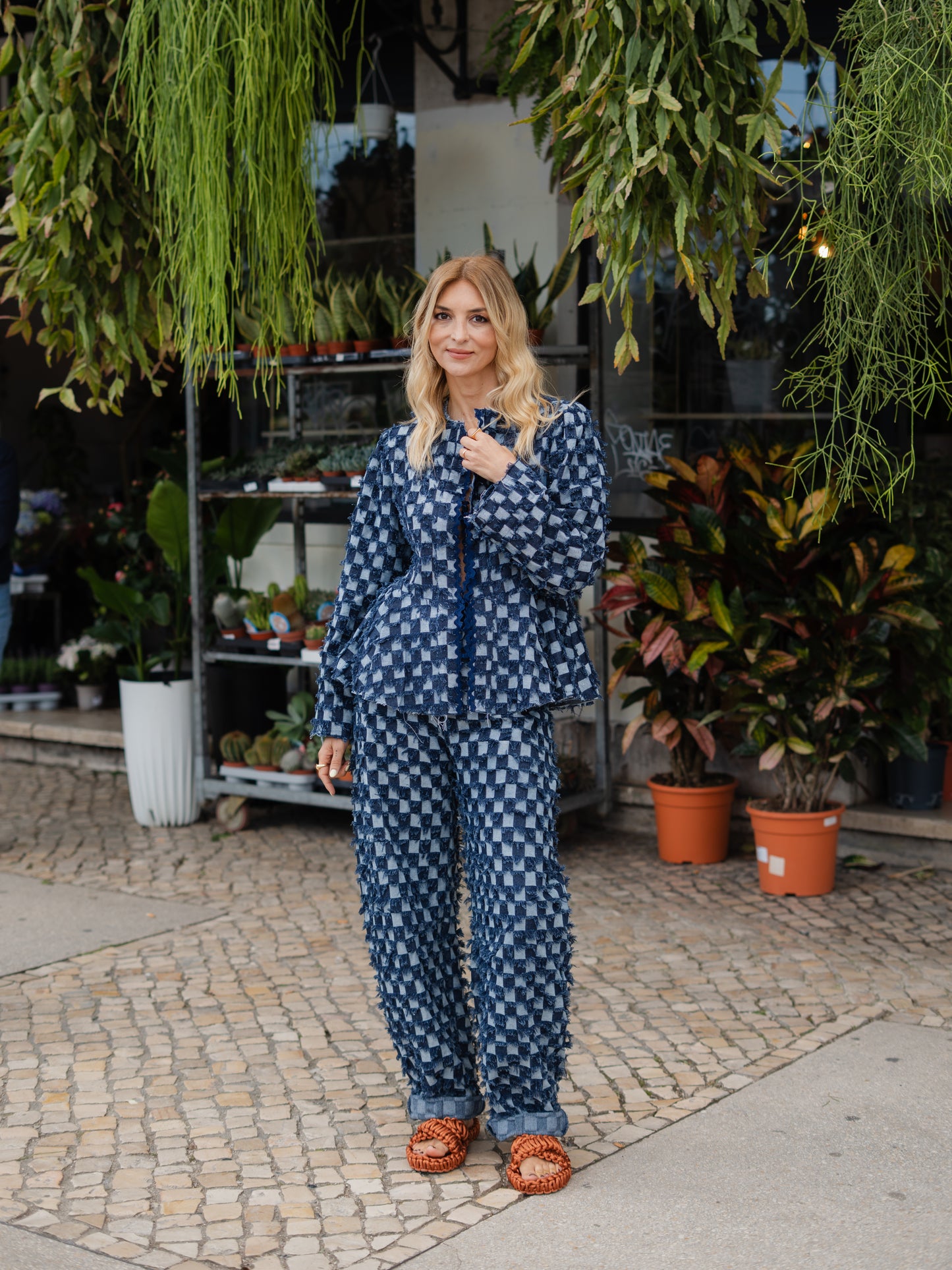 Stellar Indigo Denim Coat