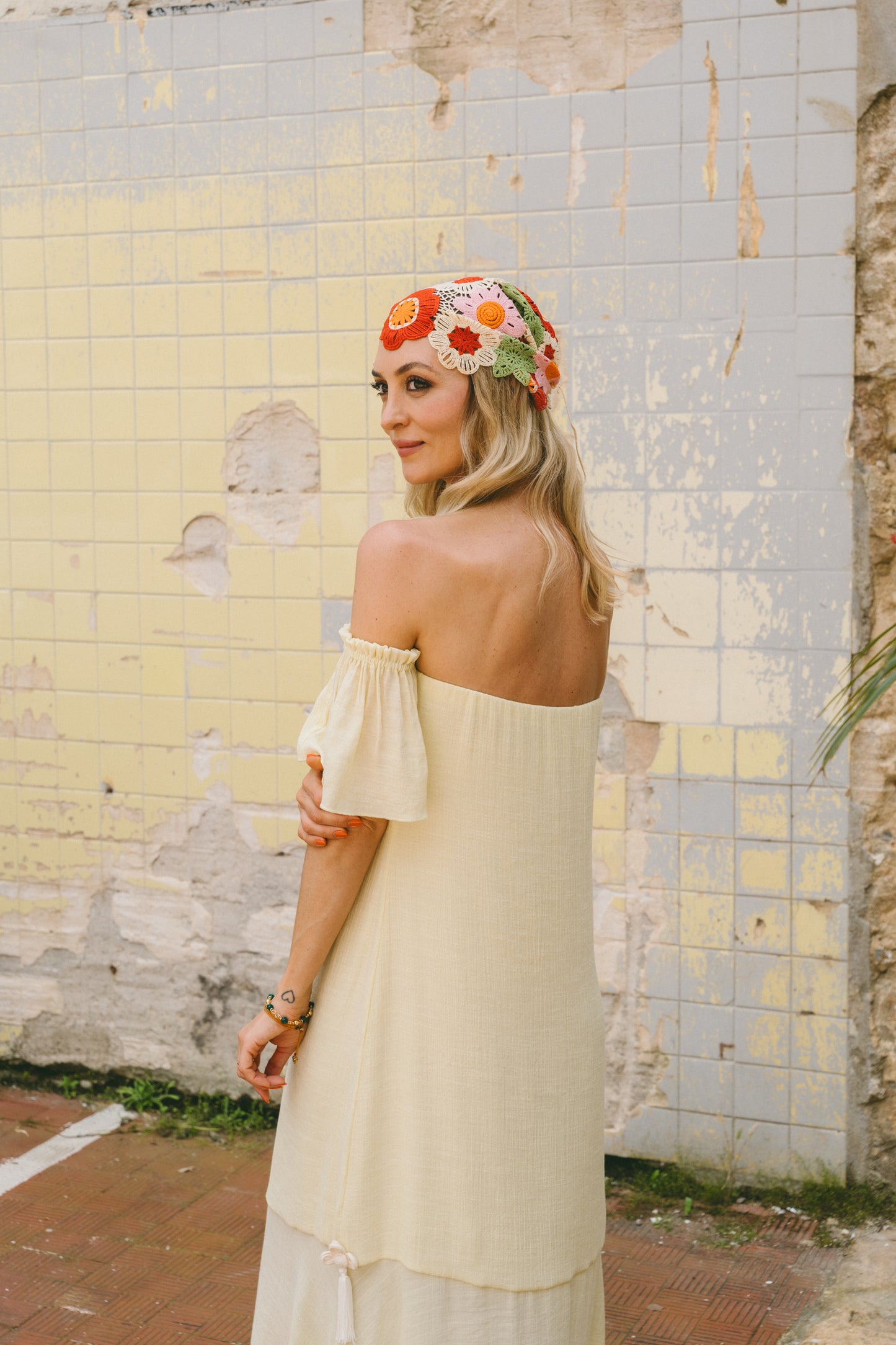 Calisi Butter Yellow Dress
