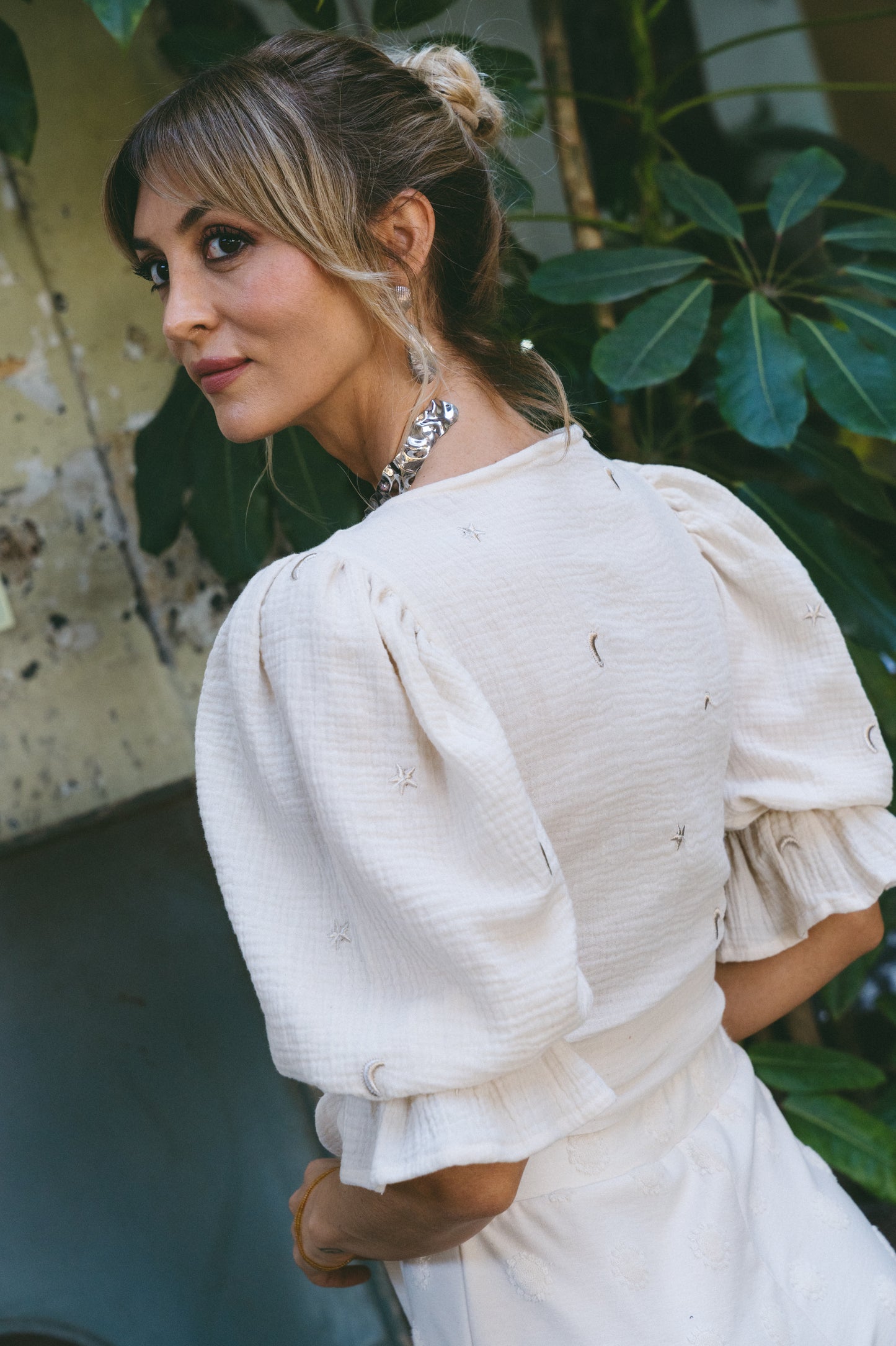 Serenita Cream Blouse