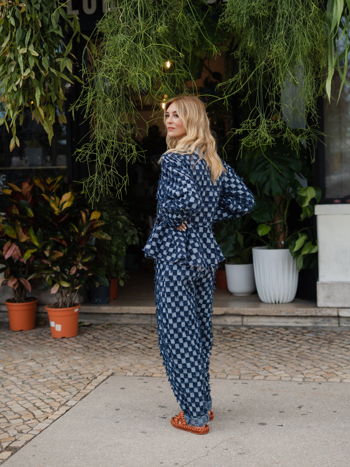 Stellar Indigo Denim Trousers