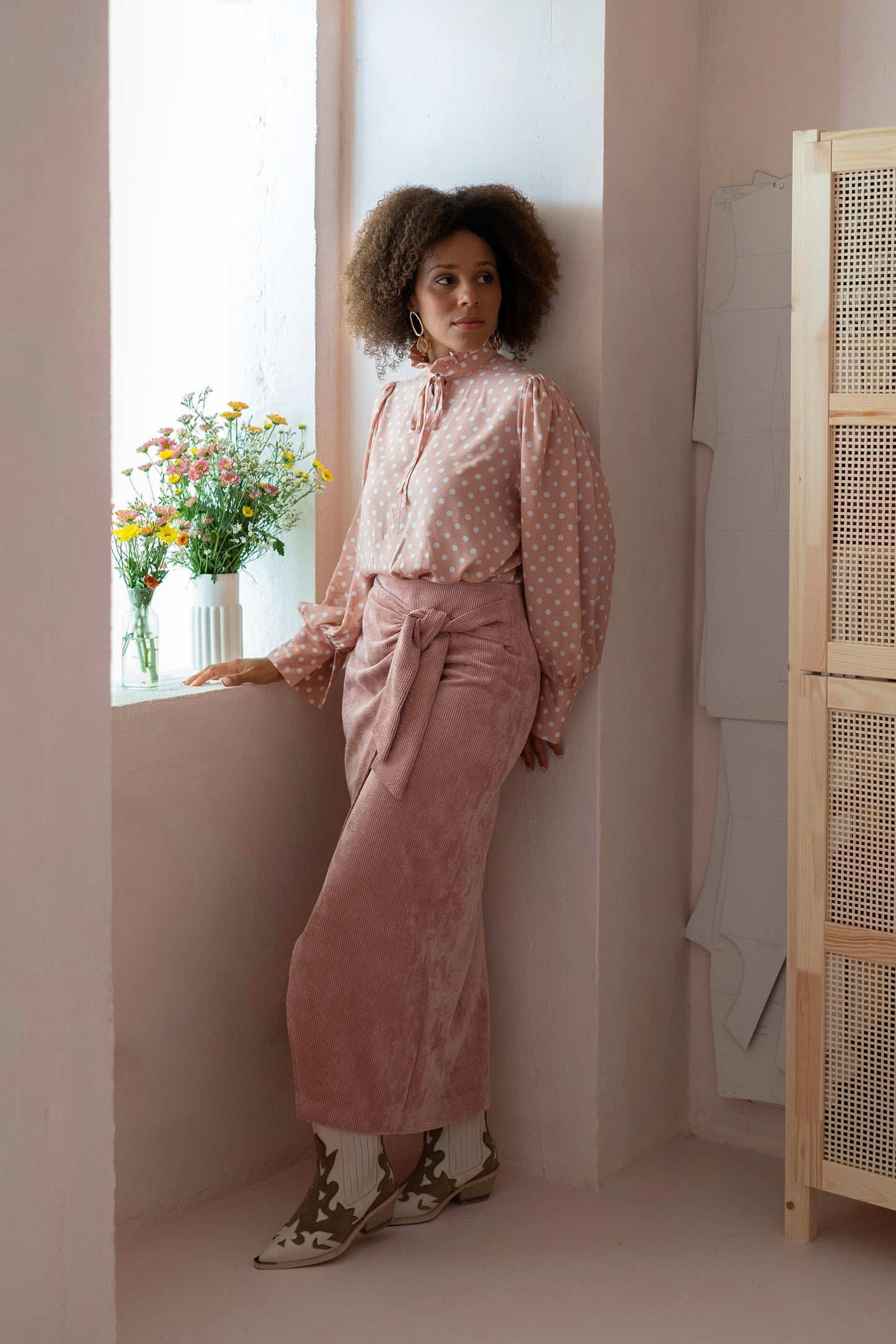 Heart Old Rose Skirt