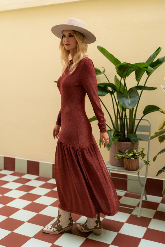 Saturday Terracota Dress