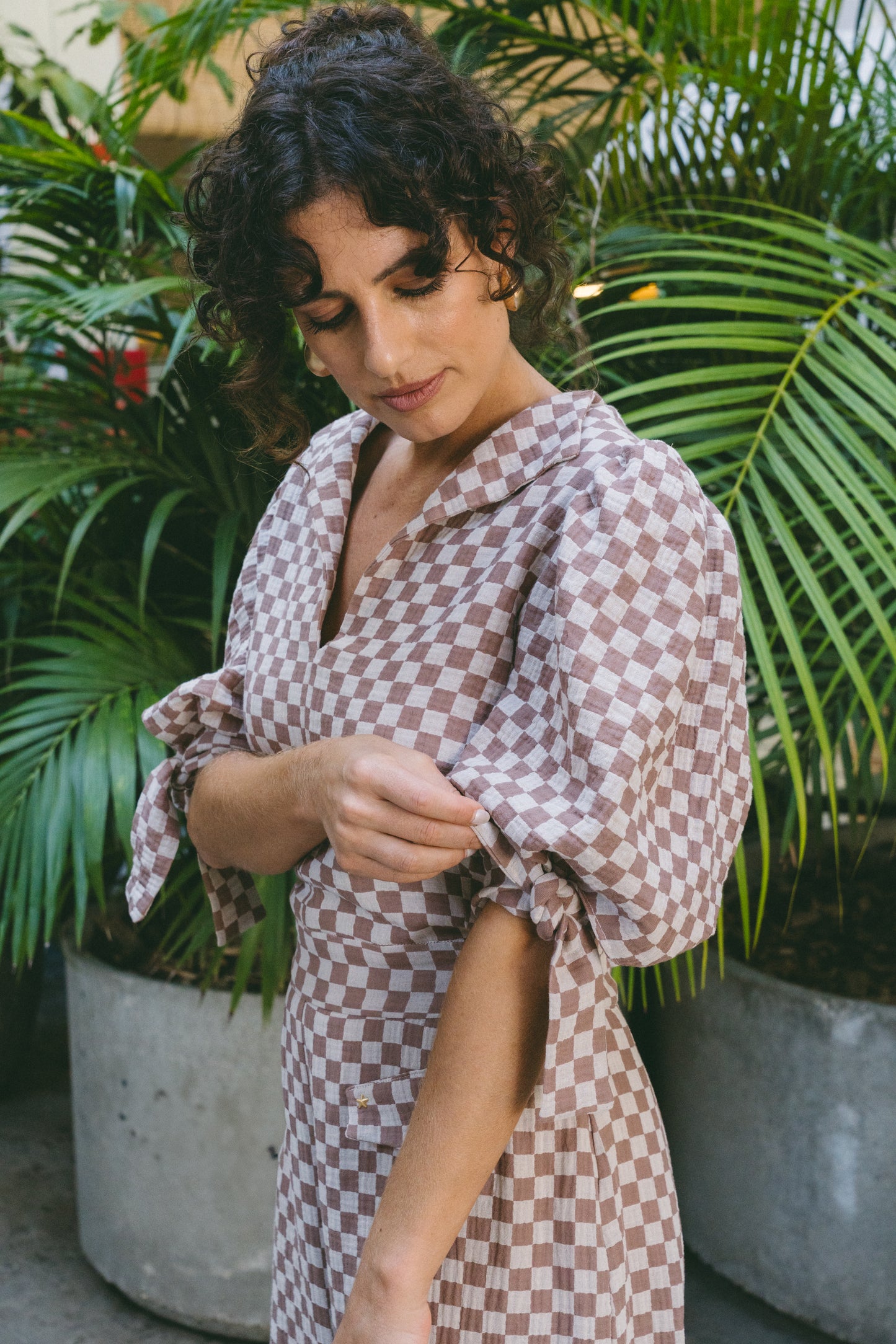 Saturday Latte Jumpsuit