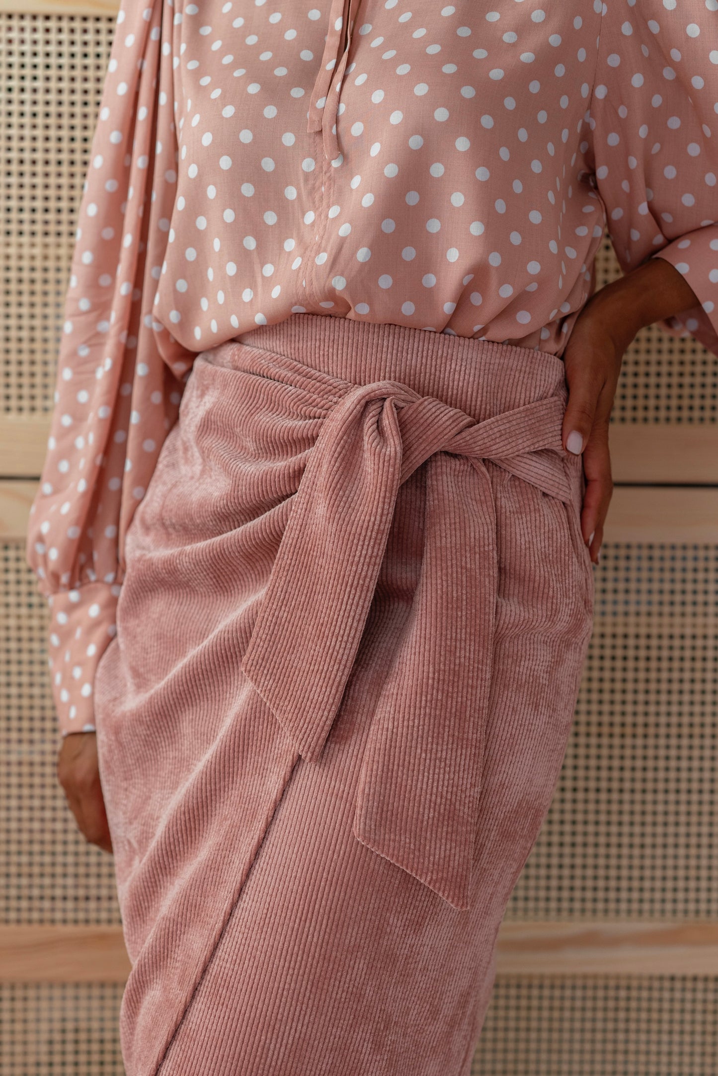 Heart Old Rose Skirt