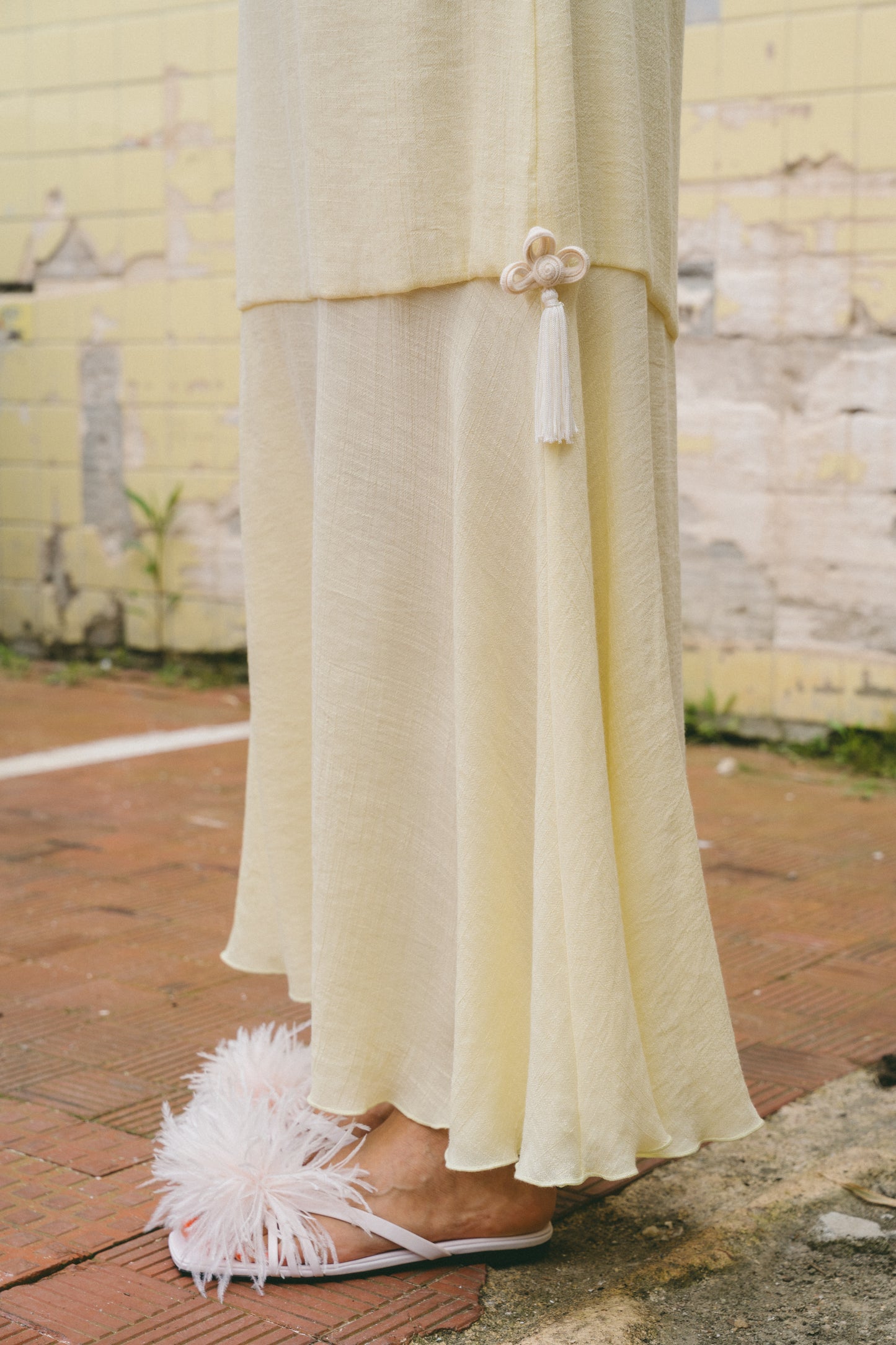 Calisi Butter Yellow Dress