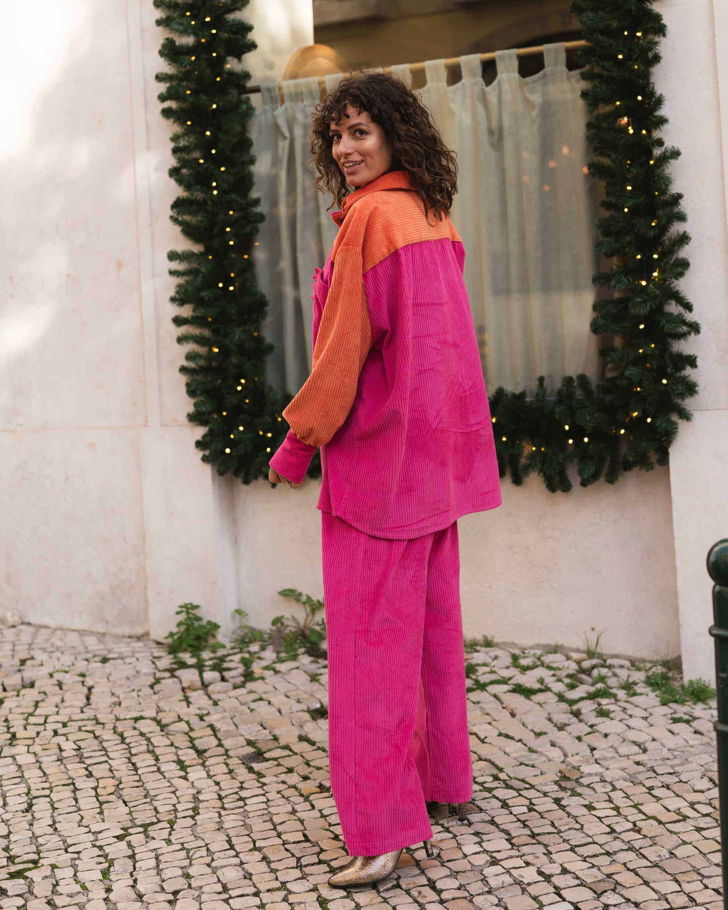 Twinkle Pink and Orange Trousers