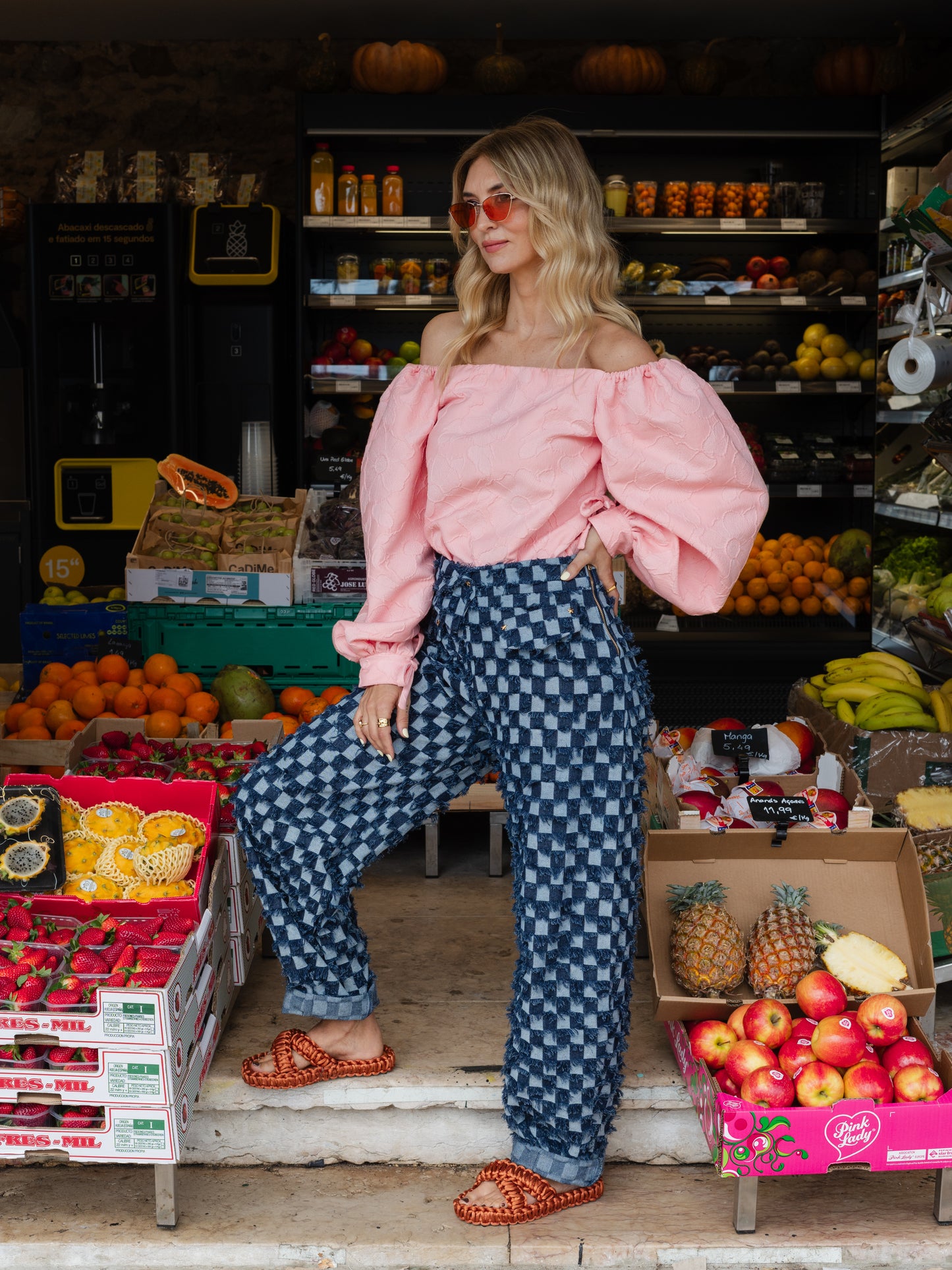 Stellar Indigo Denim Trousers