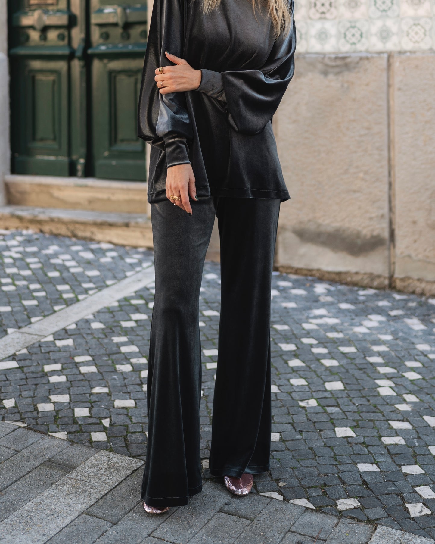 Whisper Grey Trousers