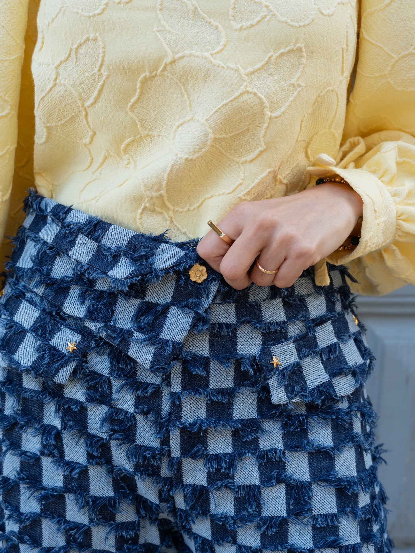 Stellar Indigo Denim Trousers