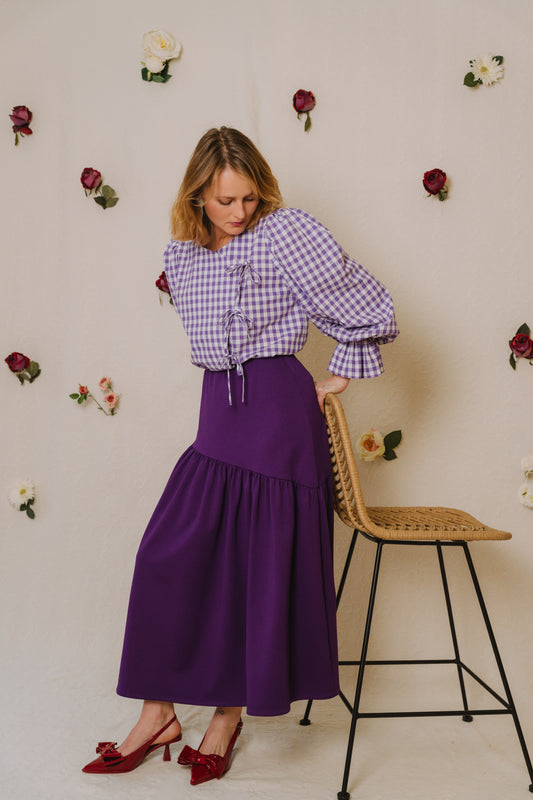 Petal Purple Skirt