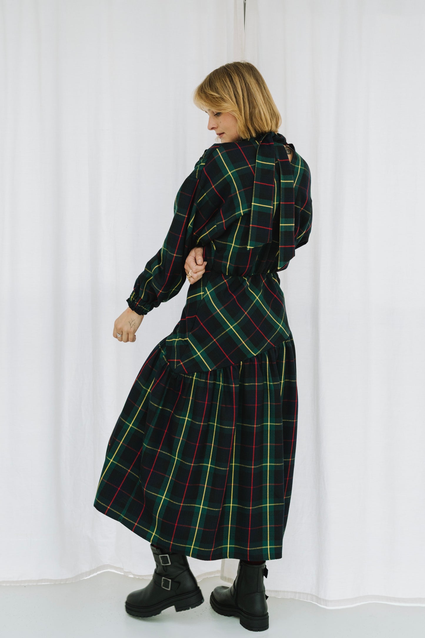 Sunday Tartan Dress