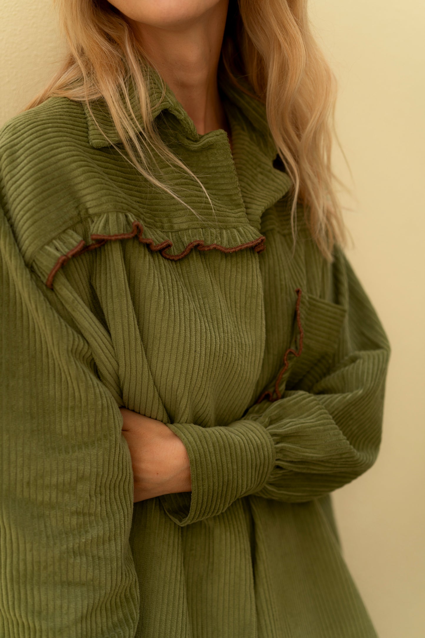 Monday Olive Shirt