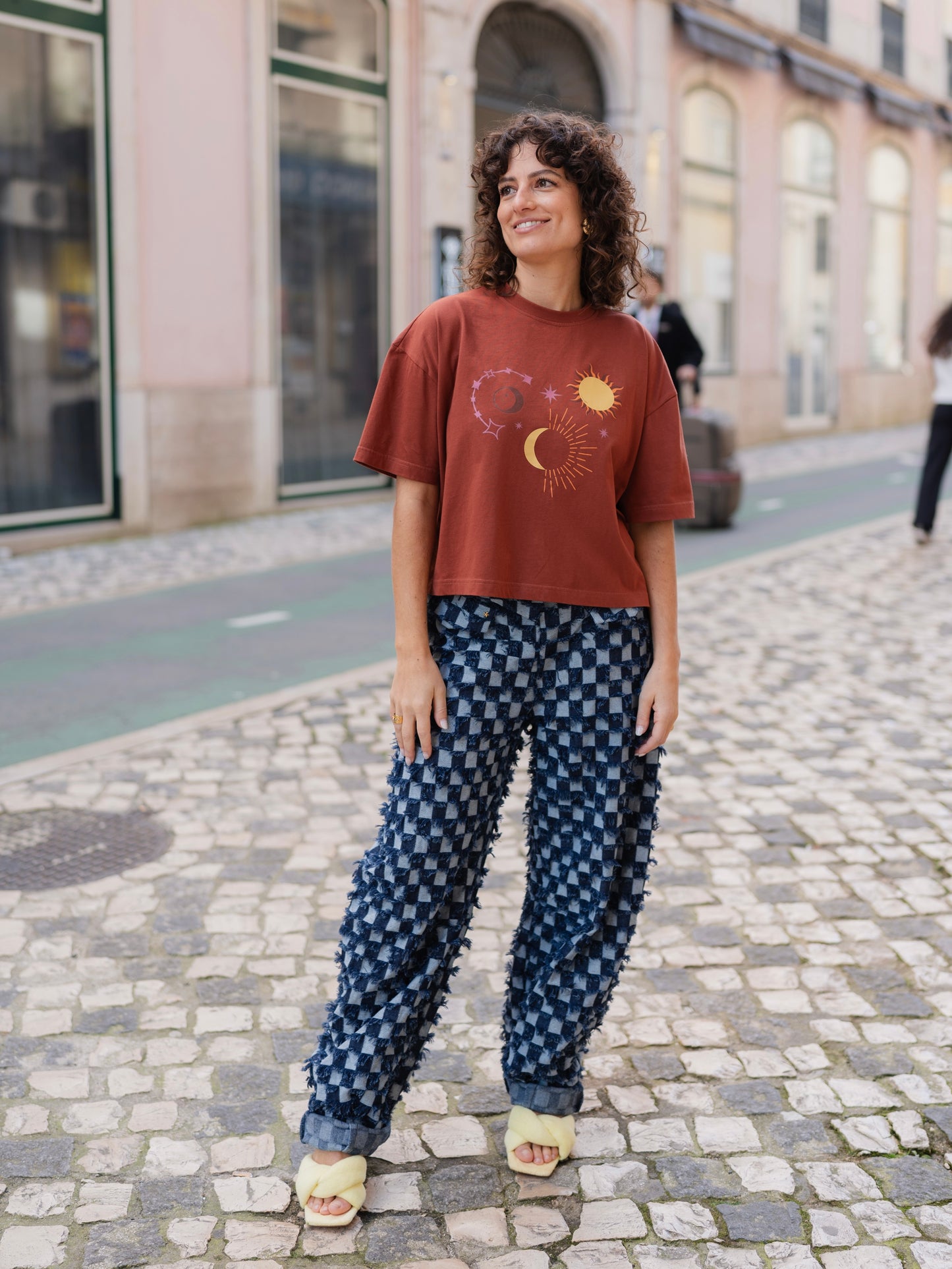 Sundaze Reddish Brown T-shirt
