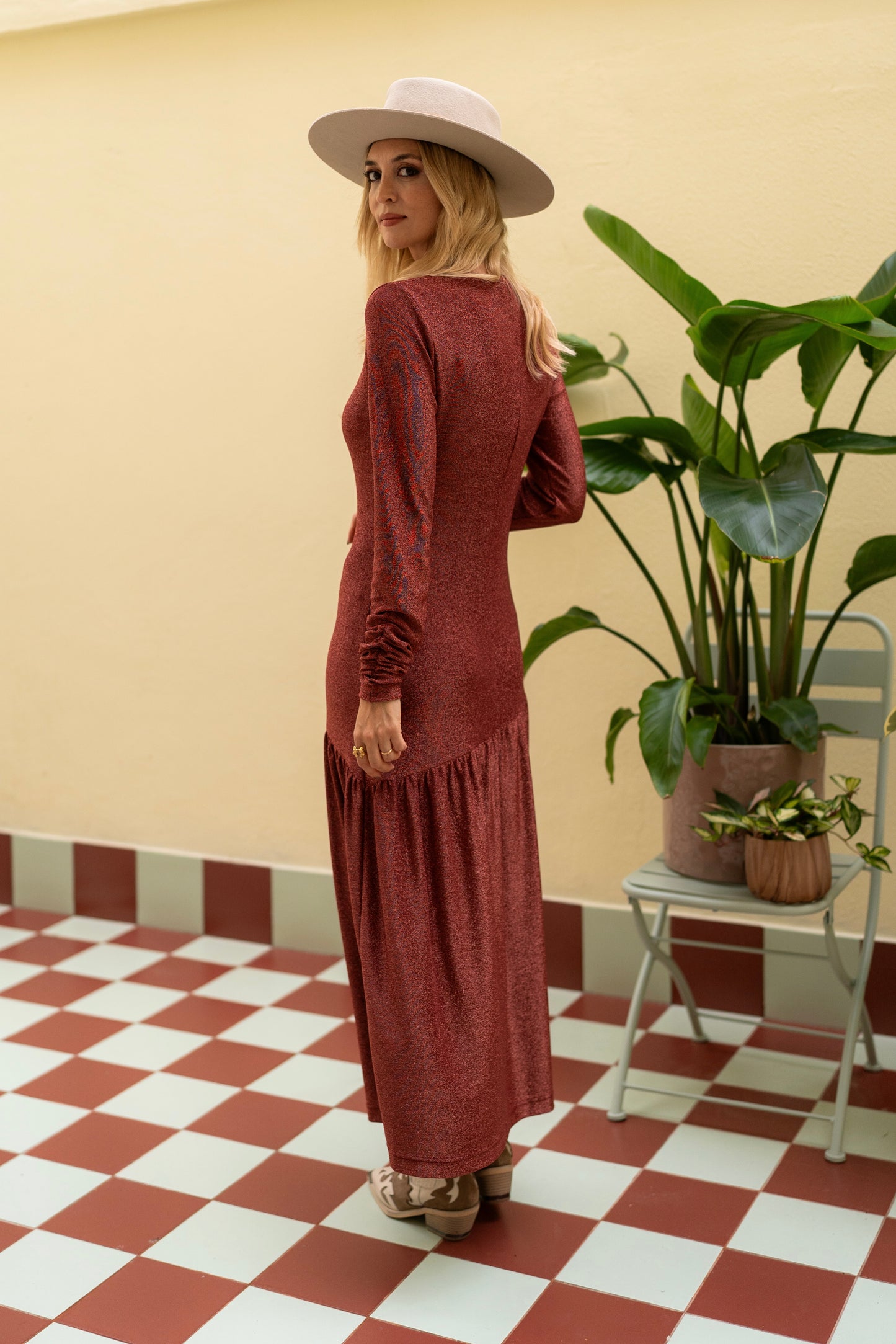 Saturday Terracota Dress