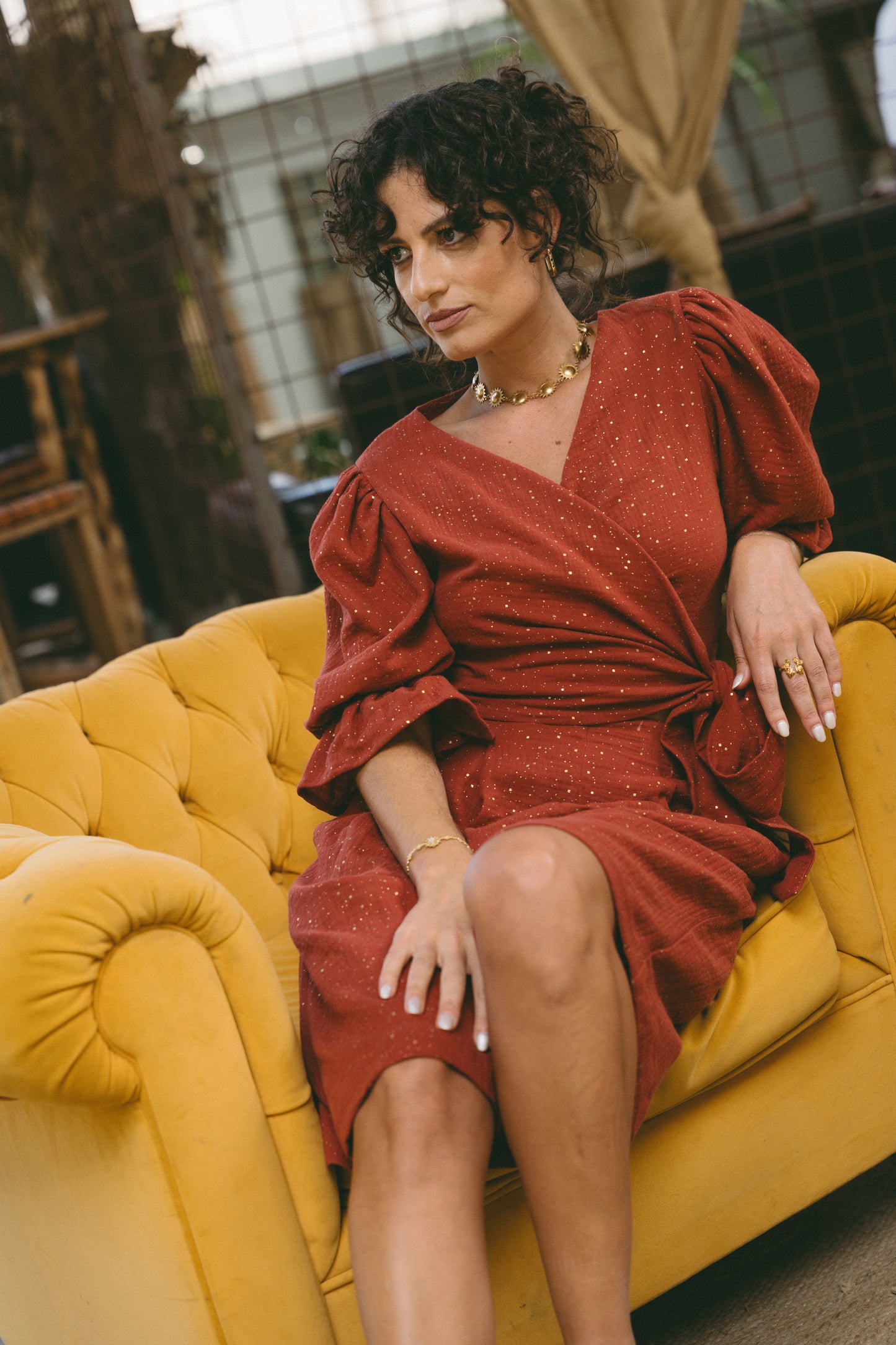 Serenita Terracota Blouse