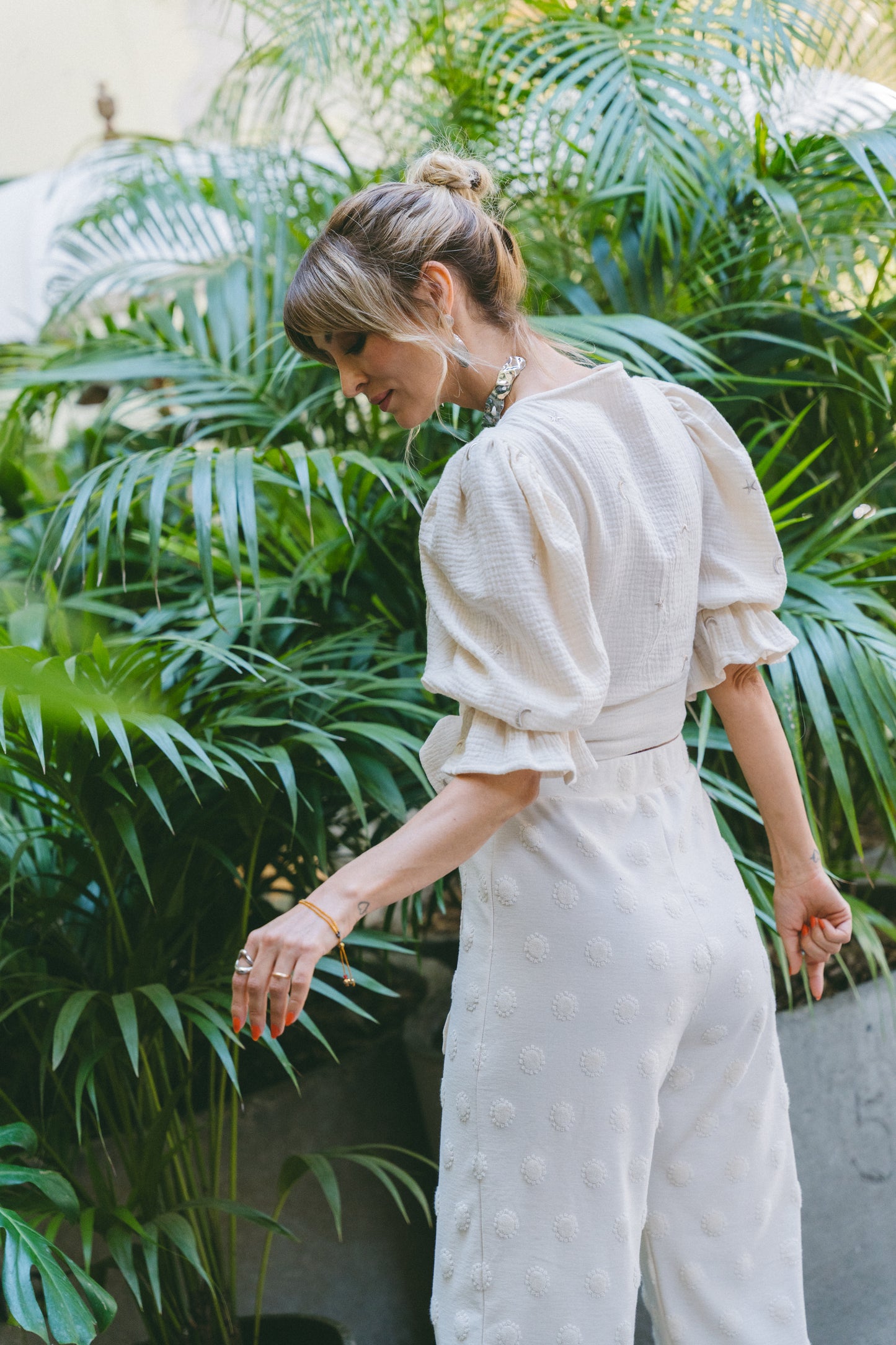 Serenita Cream Blouse