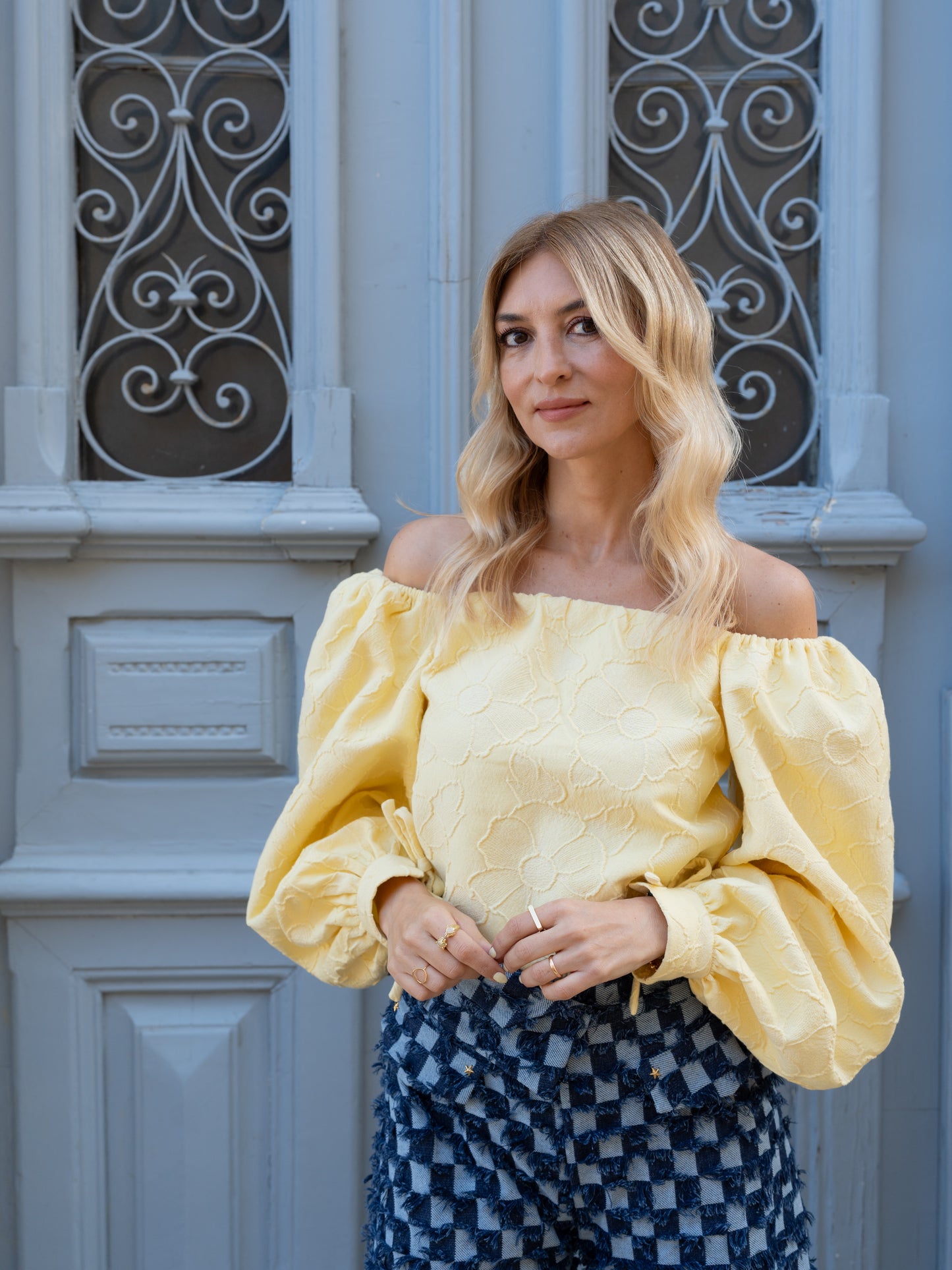 Ignis Yellow Butter Blouse