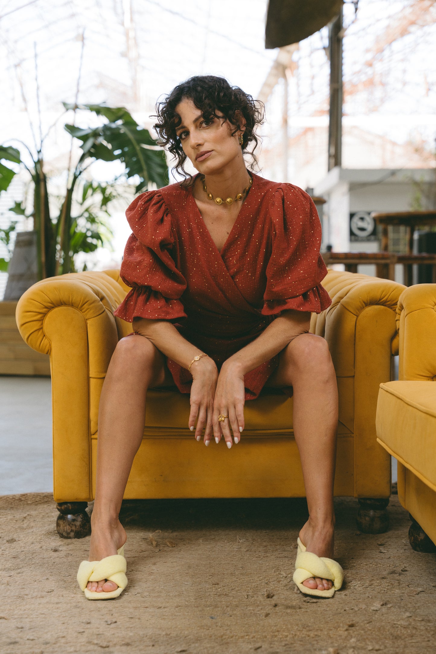 Serenita Terracota Blouse