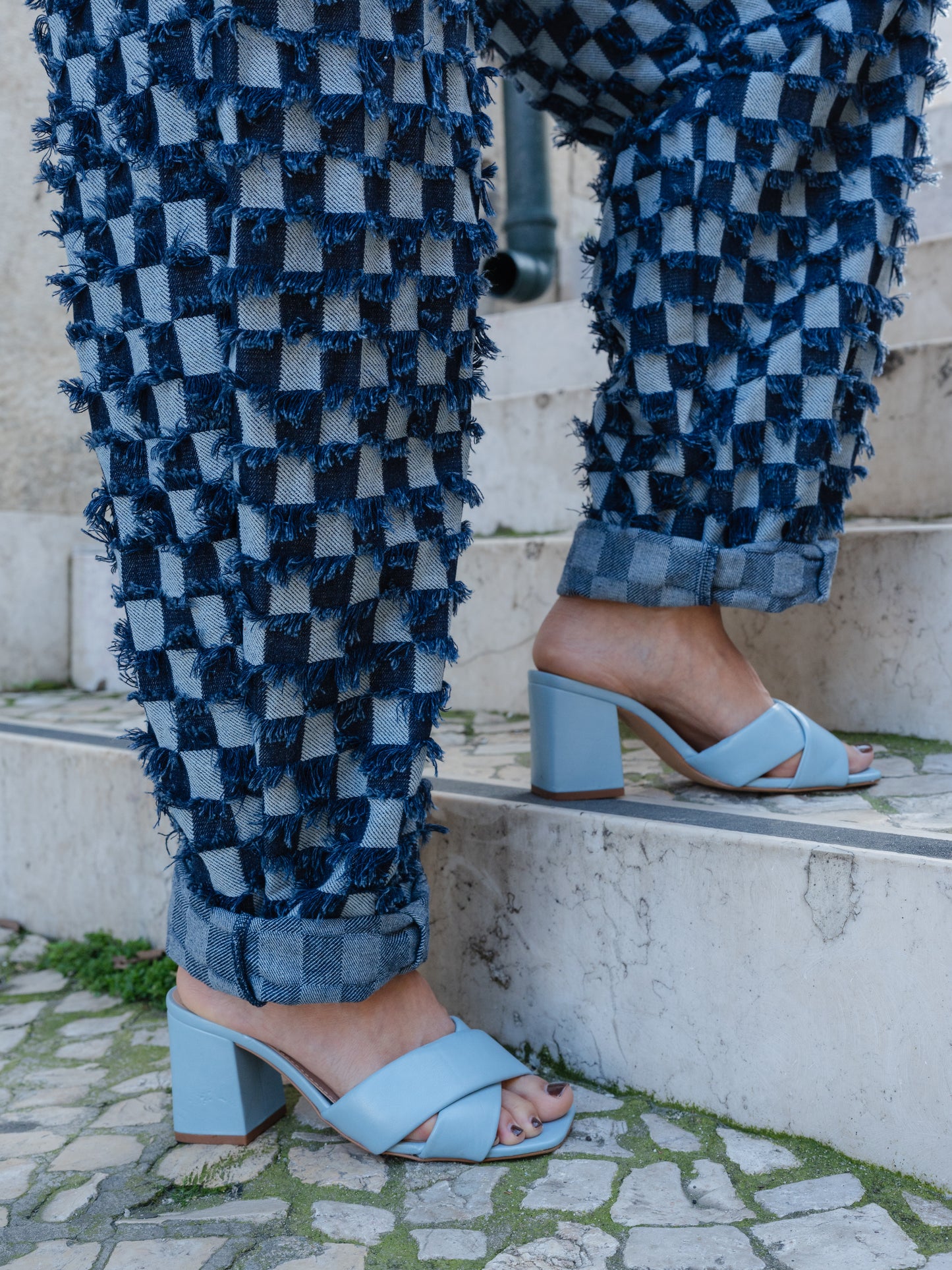Stellar Indigo Denim Trousers