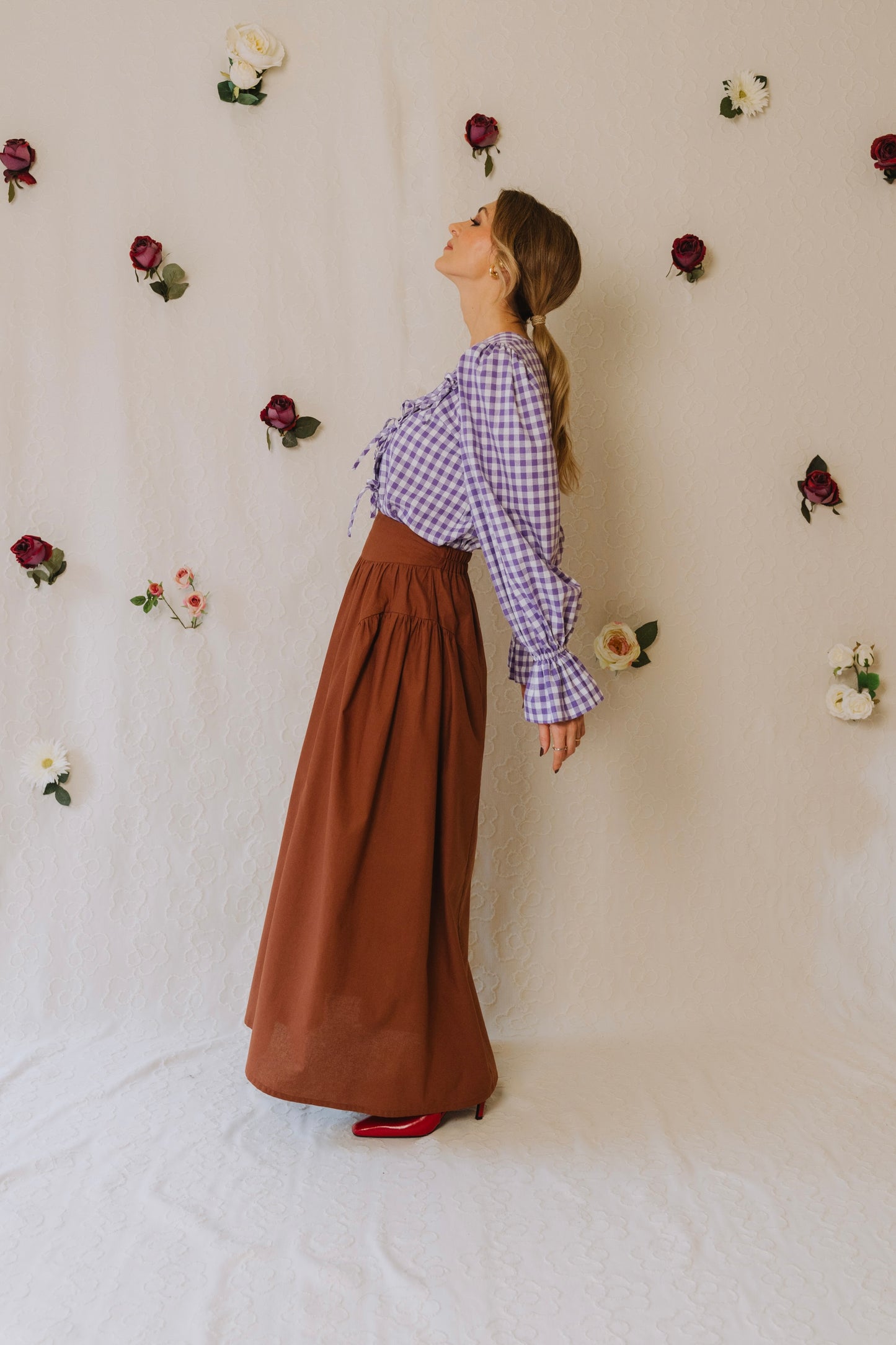 Root Caramel Brown Skirt
