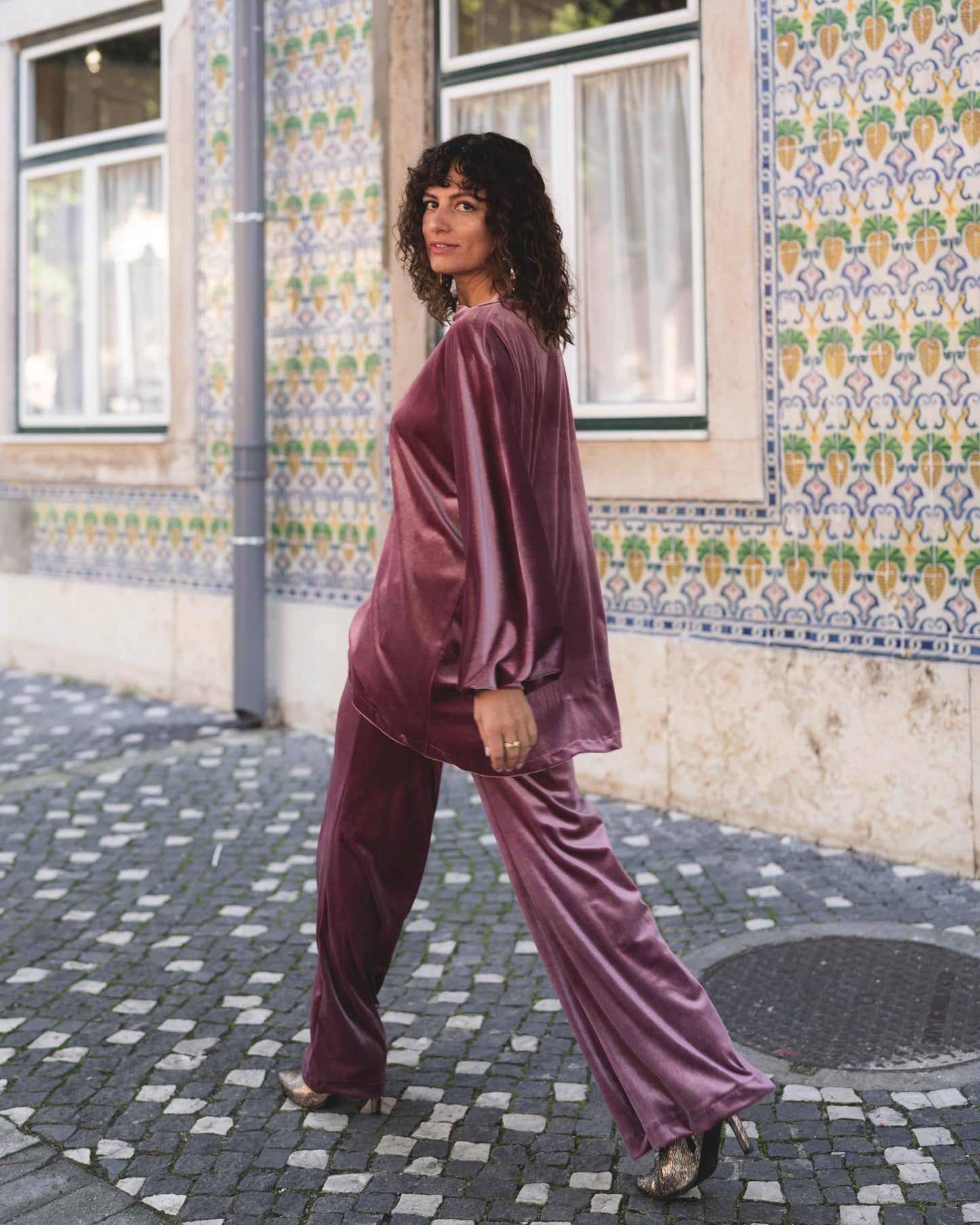 Whisper Rose Trousers