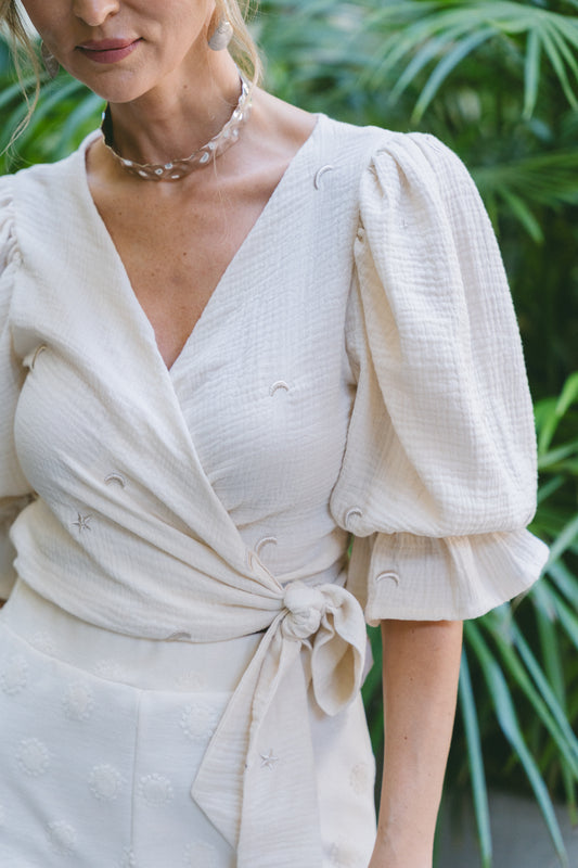 Serenita Cream Blouse