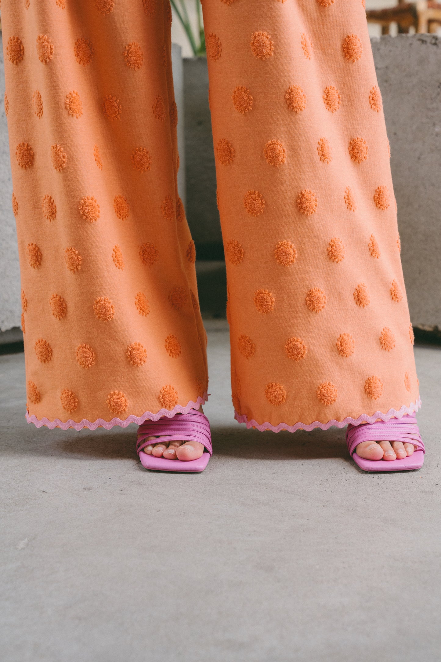 Monday Orange Matching Set