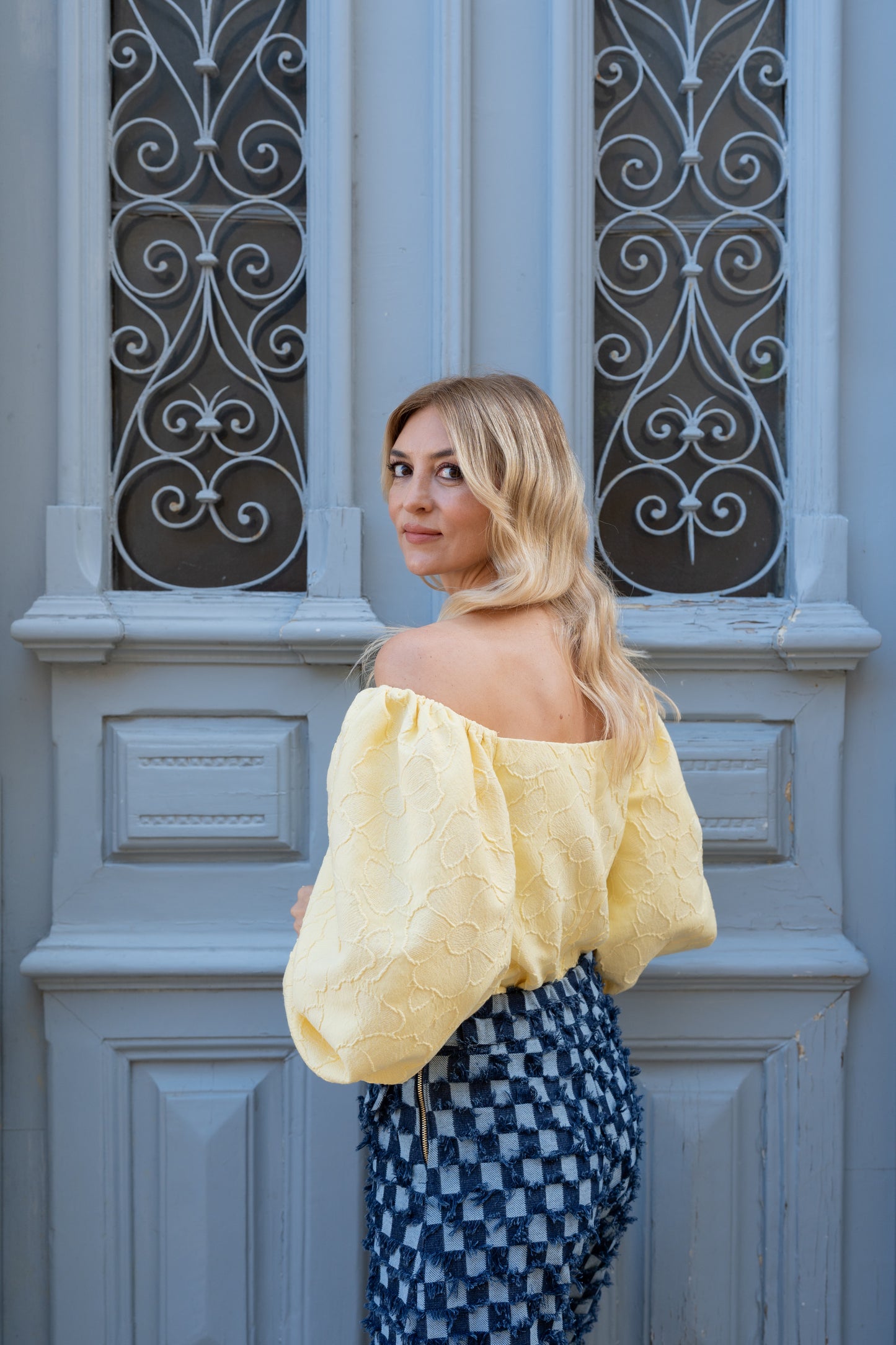 Ignis Yellow Butter Blouse