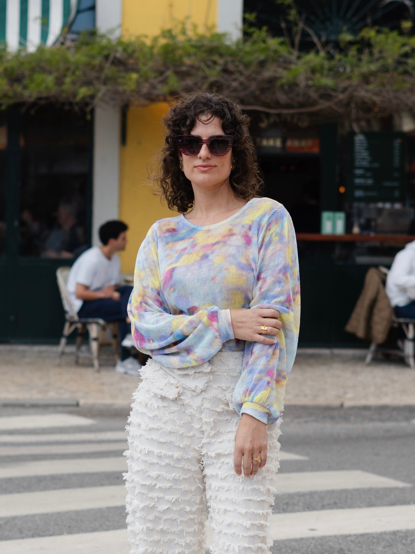 Cosmia Tie Dye Sweater