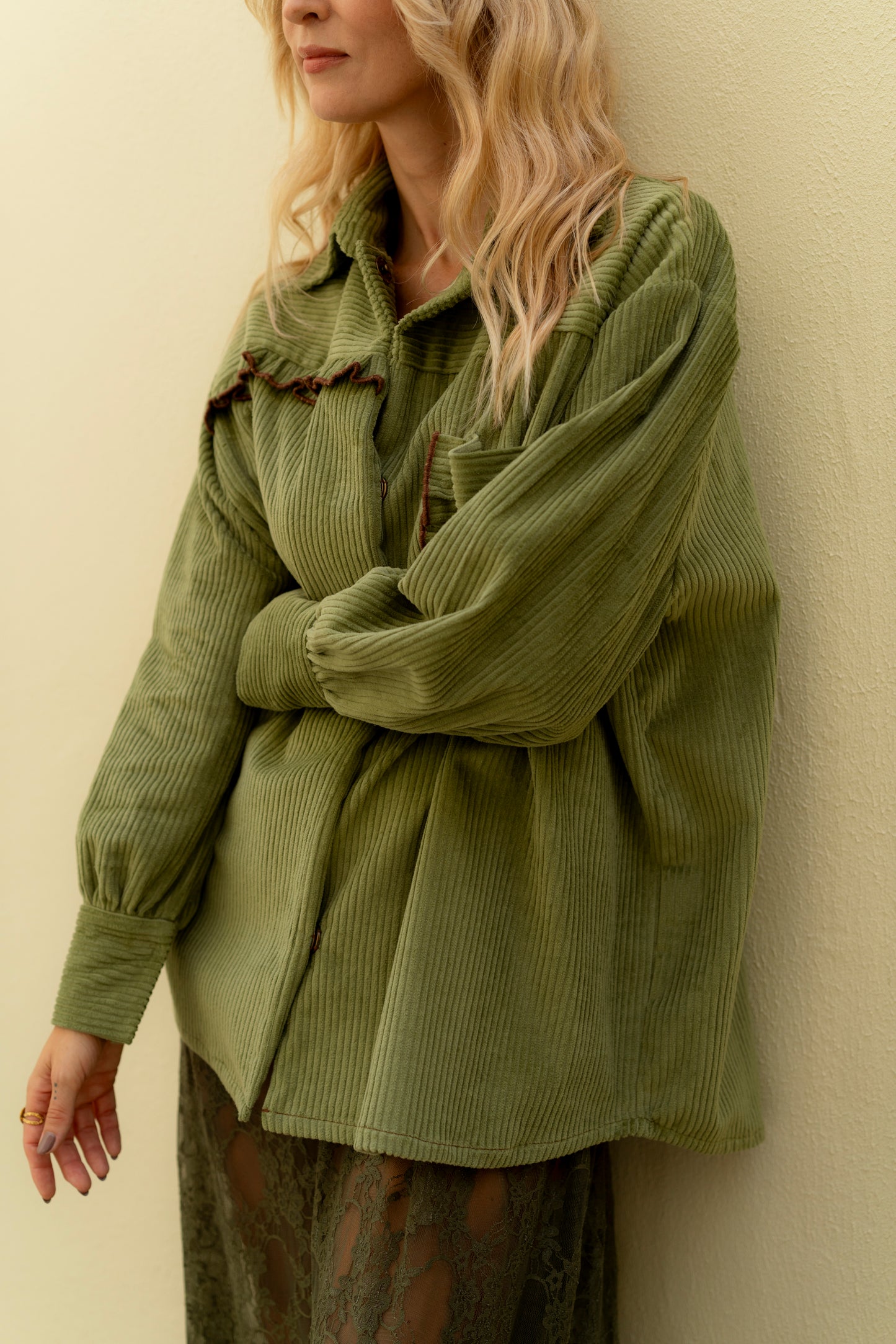 Monday Olive Shirt