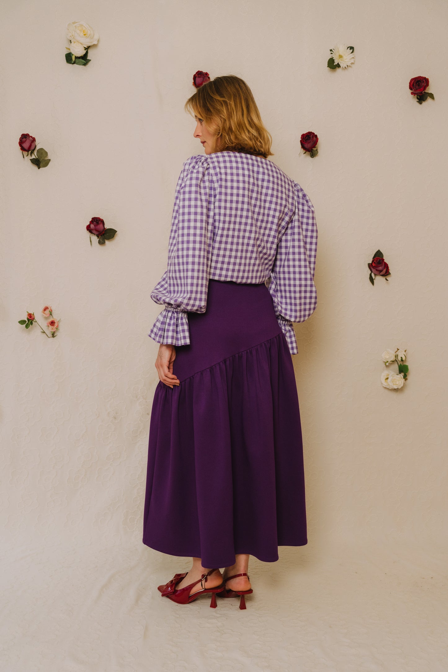 Petal Purple Skirt