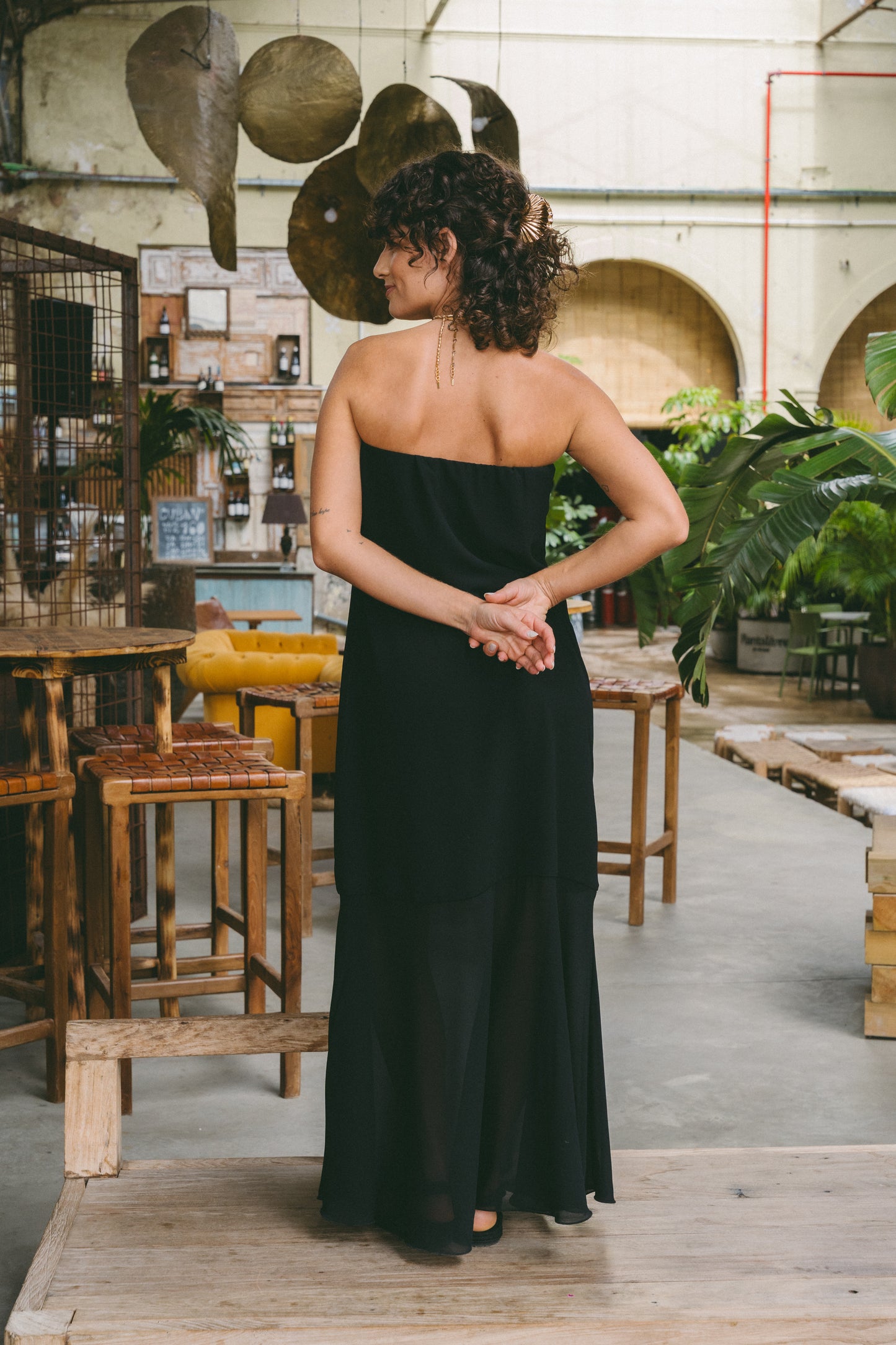 Calisi Black Dress