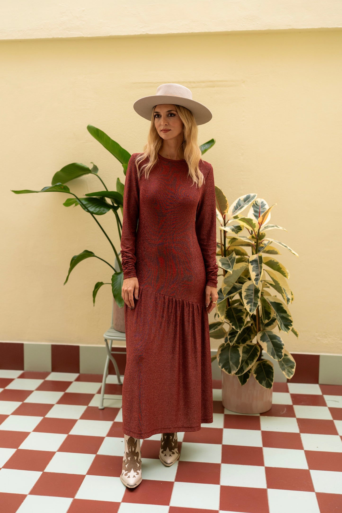 Saturday Terracota Dress