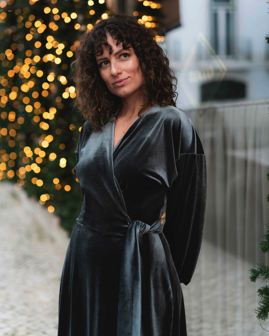 Nightfall Grey Dress