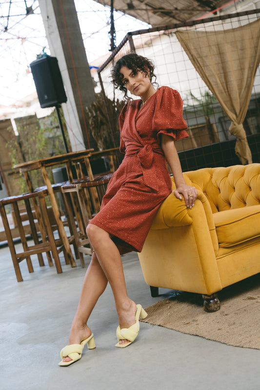 Sunday Terracota Bermuda Shorts