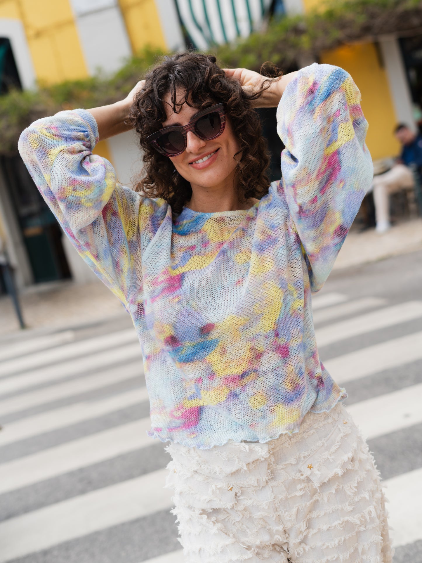 Cosmia Tie Dye Sweater