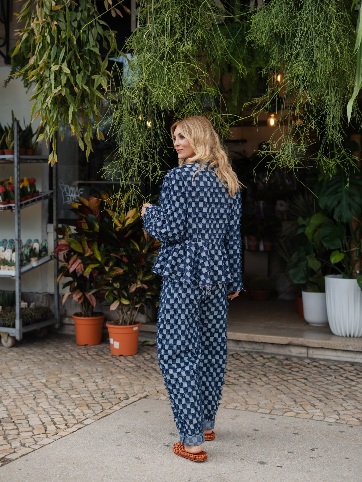 Stellar Indigo Denim Coat
