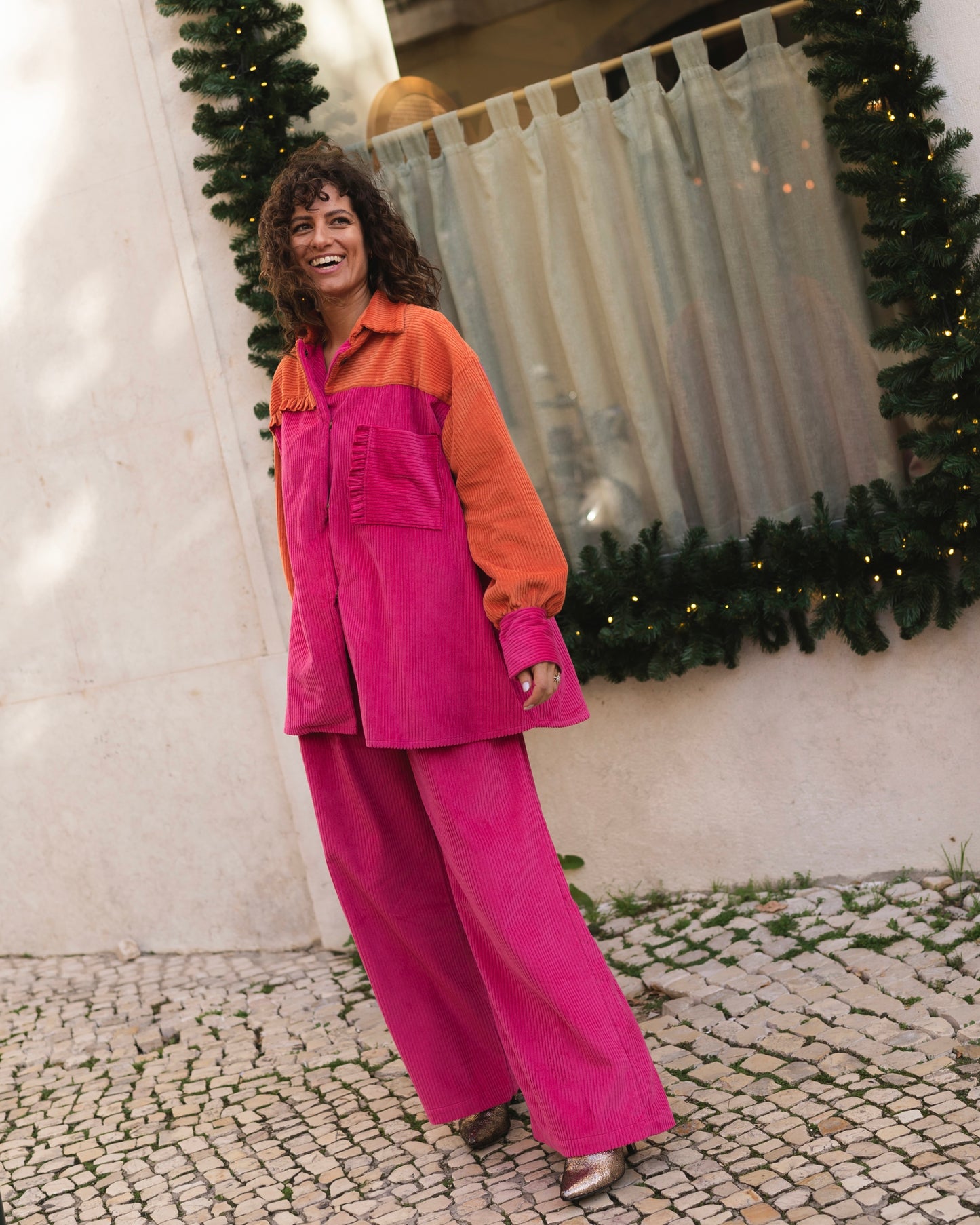 Twinkle Pink and Orange Trousers