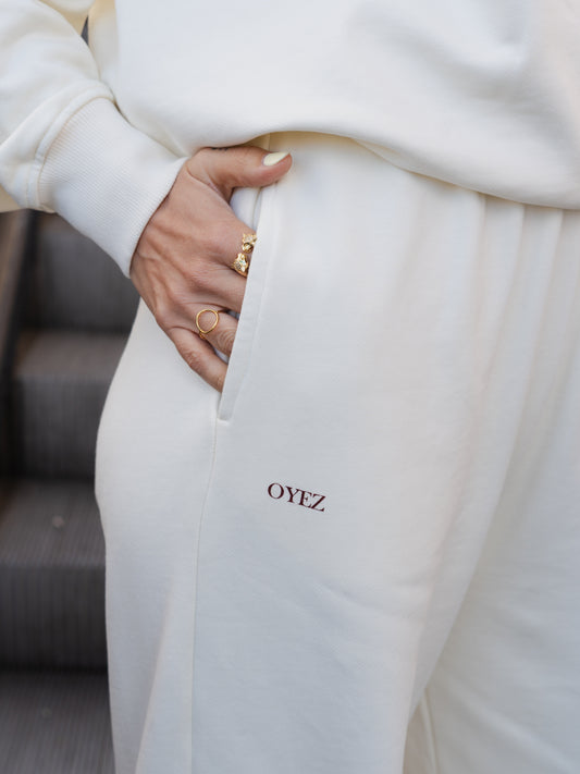 Astra Cream Tracksuit Trousers