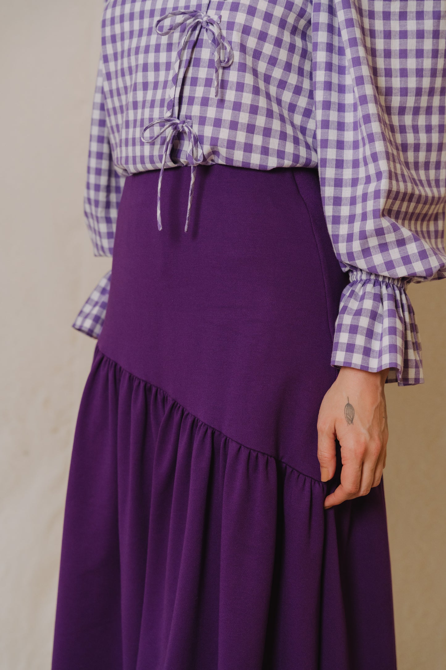 Petal Purple Skirt