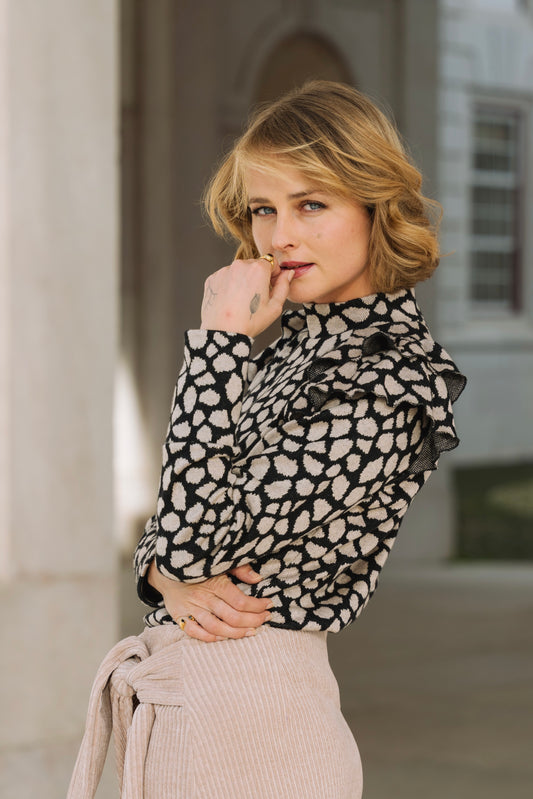 Saturday Giraffe Sweater