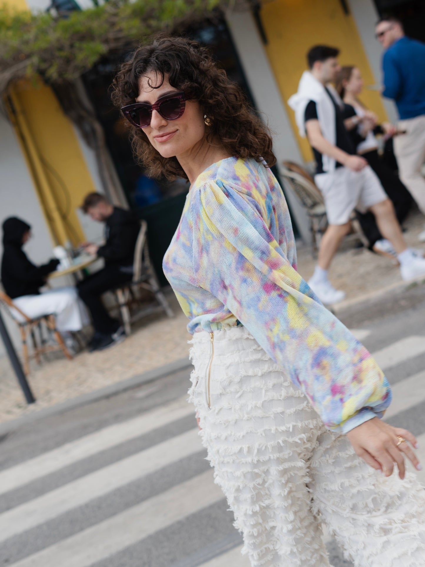 Cosmia Tie Dye Sweater
