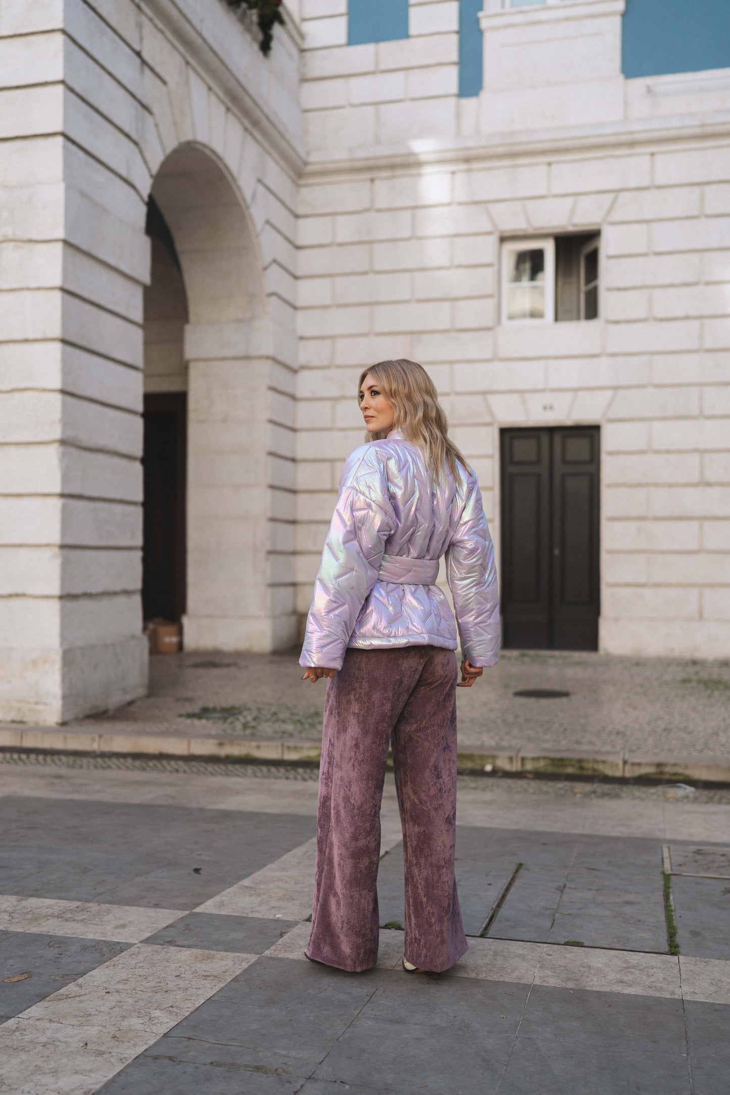 Air Iridescent Kimono