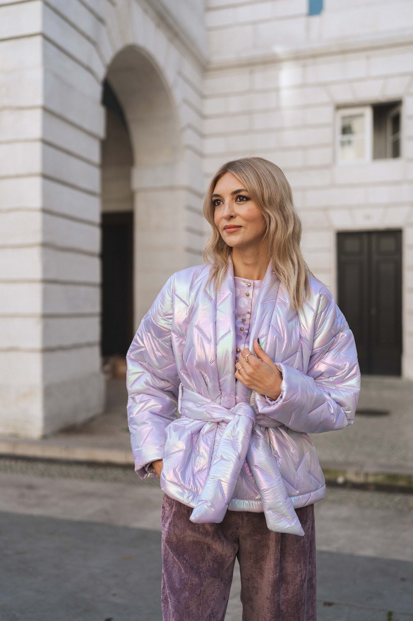 Air Iridescent Kimono