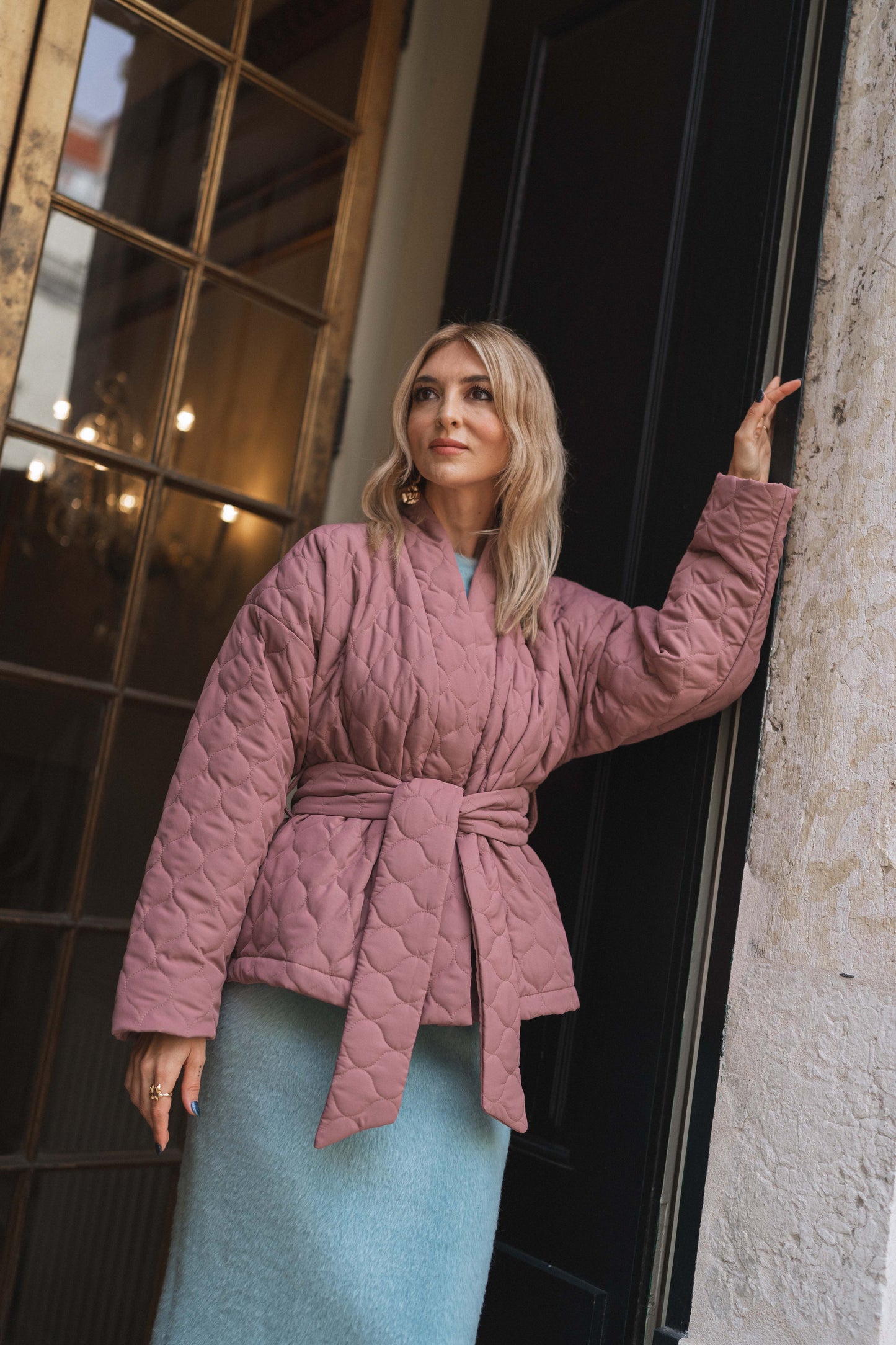 Air Blush Kimono