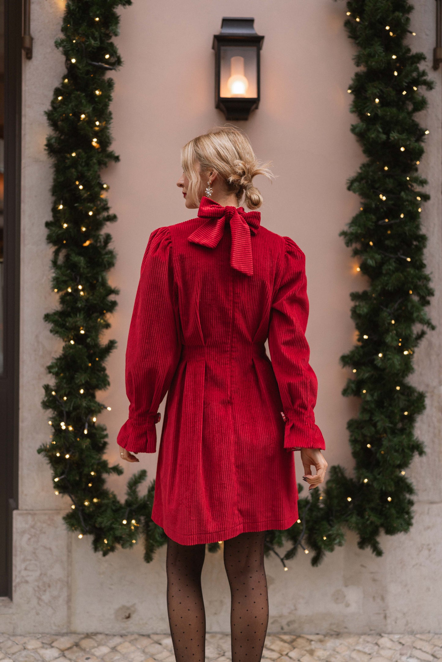 Star Red Dress