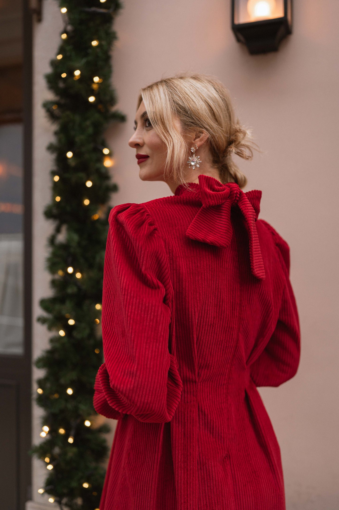 Star Red Dress
