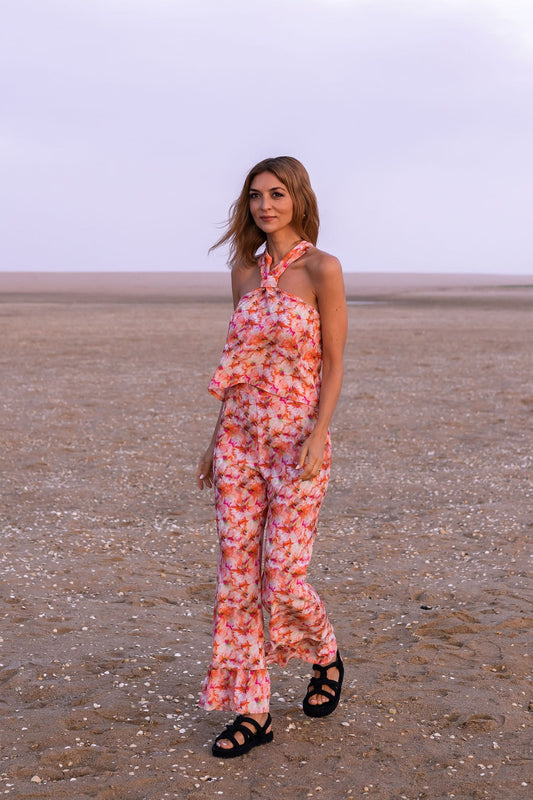 Bangkok Orange & Pink Matching Set