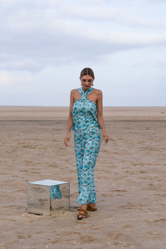 Bangkok Turquoise Matching Set